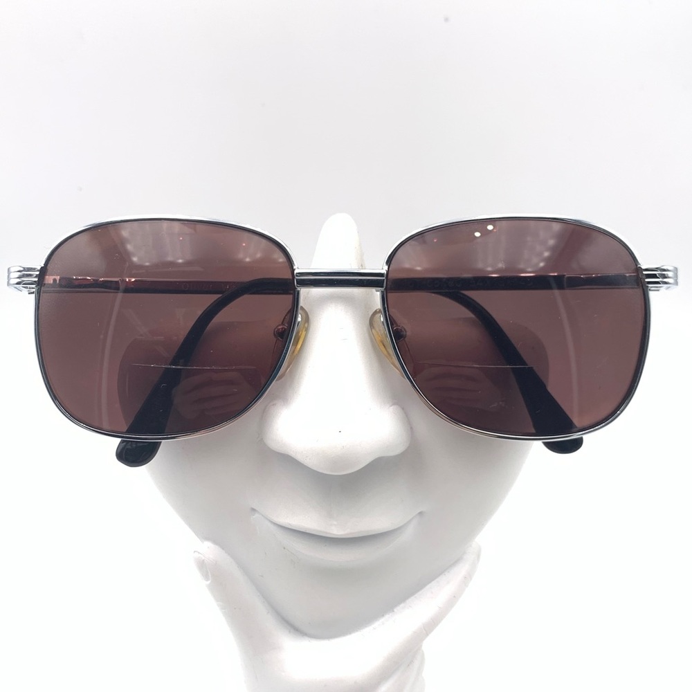 Oliver Winston Silver Oval Sunglasses Frames